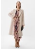 comma Kleid lang in Braun