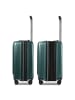 Redolz Essentials 14 4 Rollen Kofferset 3-teilig mit Dehnfalte pearl-green metallic 2