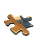 Mr. & Mrs. Panda Puzzlespiel Pinguin Angelboot Design ohne Spruch in Weiß
