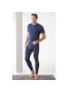 Ammann Baumwolle, Feinripp Unterhose, lang in marine