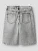TWO SOON Jeansshorts in Light Grey Denim