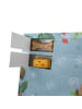 Mr. & Mrs. Panda Hund Adventskalender Hund Kleeblatt mit Spruch in Eisblau