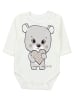TupTam Baby Bekleidungsset Langarmbody Hose Mütze3 teilig in beige/gelb