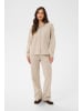 SAINT TROPEZ Casual Hose ElmikoSZ Lockere Passform in Toasted Coconut Ice Stripe