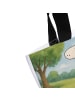Mr. & Mrs. Panda Strandtasche Einhorn Radfahrer Design ohne Spruch in Weiß