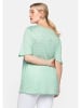 sheego Shirt in mint bedruckt