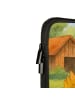 Mr. & Mrs. Panda Laptop Tasche Huhn Stolz Design mit Spruch in Weiß