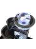 Kiom Led Zimmerbrunnen FoPot 19.5 x 27.5 x 19.5 in grau / schwarz