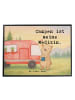 Mr. & Mrs. Panda Schreibunterlage Bär Camper Design mit Spruch in Weiß