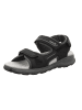 superfit Sandale CRISS CROSS in Schwarz/Grau