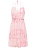IZIA Damen Spaghetti Kleid in Pink