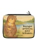 Mr. & Mrs. Panda Stiftebox Otter Muschel Design mit Spruch in Weiß