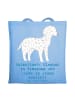 Mr. & Mrs. Panda ToteBag Dalmatiner Charme mit Spruch in Sky Blue