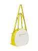 myMo Women Handbag in White Yellow