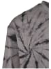 Urban Classics Urban Classics Herren Boxy Tye Dye LS in black/asphalt
