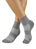 Bench Kurzsocken in 2x weiß, 2x schwarz, 2x grau meliert