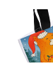 Mr. & Mrs. Panda Tote Bag Fuchs Weihnachten Design mit Spruch in Weiß