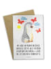 Mr. & Mrs. Panda Grußkarte Pinguin ADHS mit Spruch in Weiß