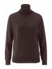 Hessnatur Hessnatur Rollkragenpullover Relaxed aus reiner Bio-Merinowolle in kakao braun