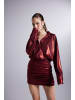 Holly Lolly Kleid in Bordeaux