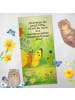 Mr. & Mrs. Panda Badehandtuch Raupe Schmetterling Design mit Spruch in Gelb Pastell