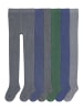 TupTam Baby Jungen Strickstrumpfhose 6er Pack in grün/grau