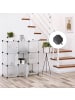 SONGMICS Regalsystem Damion in Weiß - (B)31 x (H)93 x (T)93 cm