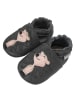 Bemesu Baby Krabbelschuhe in Löwe Grau