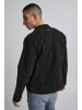 BLEND Denim Jeans Jacke Biker Übergangsjacke Stoned Washed in Schwarz