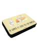 Mr. & Mrs. Panda Etui Sommer Sonntag Motiv mit Spruch in Gelb Pastell