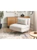 Beliani Einzelsofa VESTFOLD in Beige/Schwarz - (W) 85 x (H) 45 x (L) 78 cm