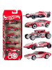 Hot Wheels Core | Hot Wheels | 80 Jahre Mattel JGK08 | Multipack 5 Fahrzeuge