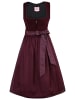 MarJo Mididirndl LICHTENFELS in granatapfel