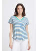 Fransa T-shirt FRFEPORSI Regular fit in Beaucoup Blue mix