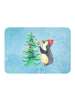 Mr. & Mrs. Panda Magnet Pinguin Weihnachtsbaum ohne Spruch in Eisblau