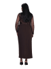 Ulla Popken Kleid in braun
