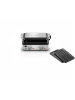 Braun Multi Grill Kontaktgrill 2000 Watt Edelstahl in Schwarz
