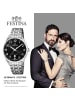 Festina Analog-Armbanduhr Festina Klassik silber groß (ca. 40mm)