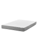 Beliani Matratze ROOMY in Weiß/Grau - (W) 140 x (H) 20 x (L) 200 cm