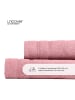 UNCOVER BY SCHIESSER Handtuchset Brooklyn 4-teilig in Malve