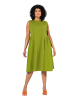 Ulla Popken Midikleid in grasgrün