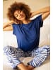 Cyberjammies Madeline Slouch Pyjama Top in blue