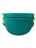 Toscanto Leder Umhängetasche, Citytasche Toscanto Tasche türkis ca. 30cm