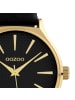 Oozoo Analog-Armbanduhr Oozoo Timepieces schwarz groß (ca. 42mm)