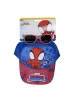 Spiderman Marvel Spider-Man Kinder Cap mit Brille Marvel Mode Accessoire in Mehrfarbig
