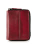 Greenburry Destressed Geldbörse RFID Schutz Leder 10.5 cm deep red