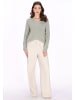 Usha Women Sweater in sage green