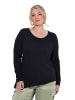 MIAMODA Pullover in schwarz