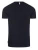 Bikkembergs Rundhals T-Shirt für Herren in schwarz
