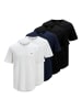Jack and Jones Tee SS Crew Neck 5PK in Mehrfarbig